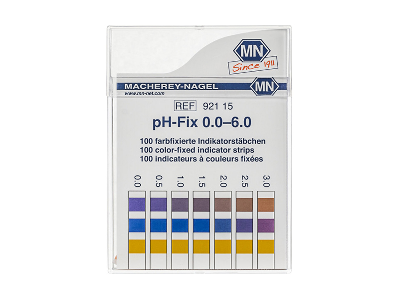 pH-Fix 0.0-6.0无渗透试纸92115