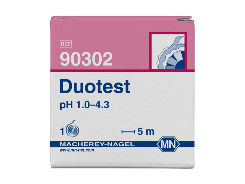 双色pH试纸DUOTEST1.0-4.3   90302